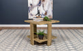 Dawn Square Engineered Wood End Table With Shelf Mango - Imperial Furniture (Las Vegas, NV) - Multi Location