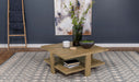 Dawn Square Engineered Wood Coffee Table With Shelf Mango - Imperial Furniture (Las Vegas, NV) - Multi Location