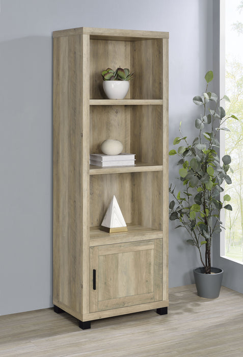 Sachin 3-shelf Media Tower With Storage Cabinet - Imperial Furniture (Las Vegas, NV) - Multi Location