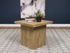 Devar Square Engineered Wood End Table Mango - Imperial Furniture (Las Vegas, NV) - Multi Location