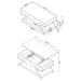 Marcia Coffee Table Sets - Imperial Furniture (Las Vegas, NV) - Multi Location