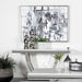 Kerwin U-base Rectangle Sofa Table White and Chrome - Imperial Furniture (Las Vegas, NV) - Multi Location