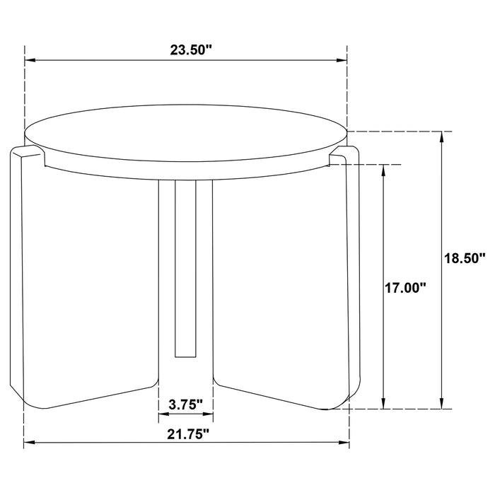Cordova End & Side Table - Imperial Furniture (Las Vegas, NV) - Multi Location