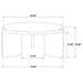 Cordova Coffee Table - Imperial Furniture (Las Vegas, NV) - Multi Location