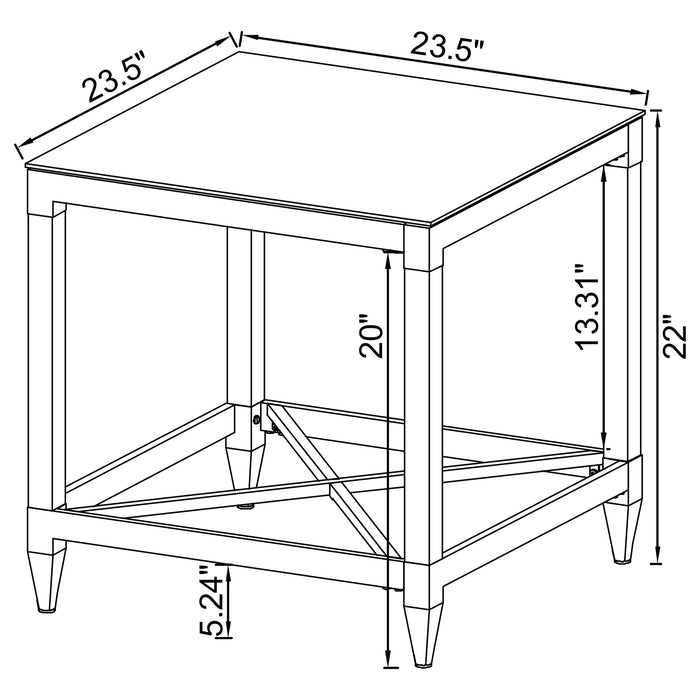 Lindley End & Side Table - Imperial Furniture (Las Vegas, NV) - Multi Location
