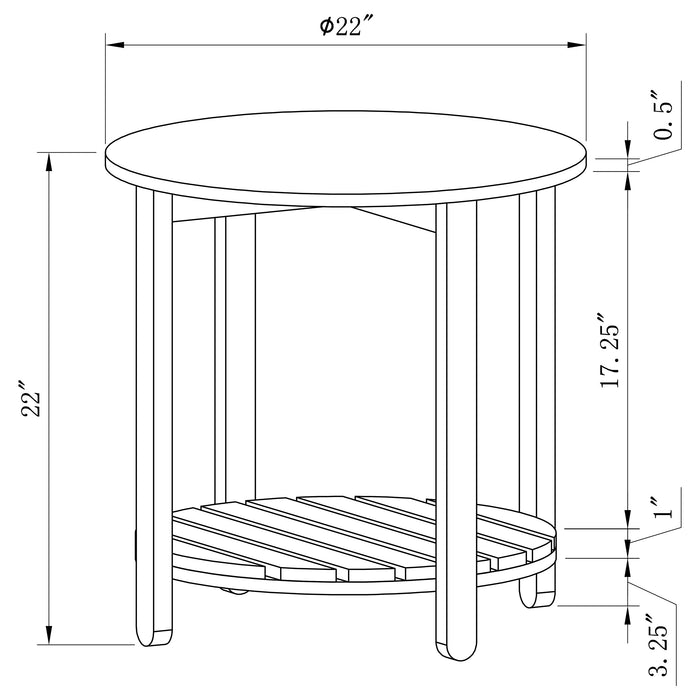 Fowler End & Side Table - Imperial Furniture (Las Vegas, NV) - Multi Location