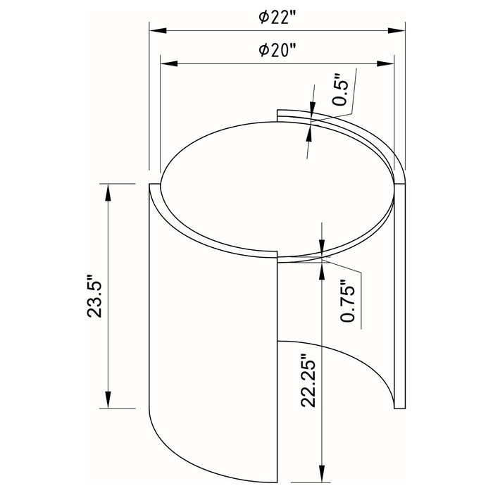 Gladstone End & Side Tables - Imperial Furniture (Las Vegas, NV) - Multi Location