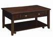 Bradford Rectangular Lift Top Coffee Table Walnut - Imperial Furniture (Las Vegas, NV) - Multi Location