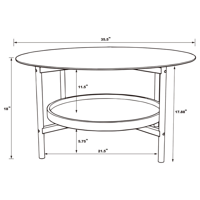 Delfin Coffee Table Sets - Imperial Furniture (Las Vegas, NV) - Multi Location