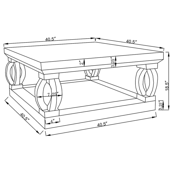 Amalia Coffee Table Sets - Imperial Furniture (Las Vegas, NV) - Multi Location