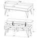 Fanning Coffee Table Sets - Imperial Furniture (Las Vegas, NV) - Multi Location