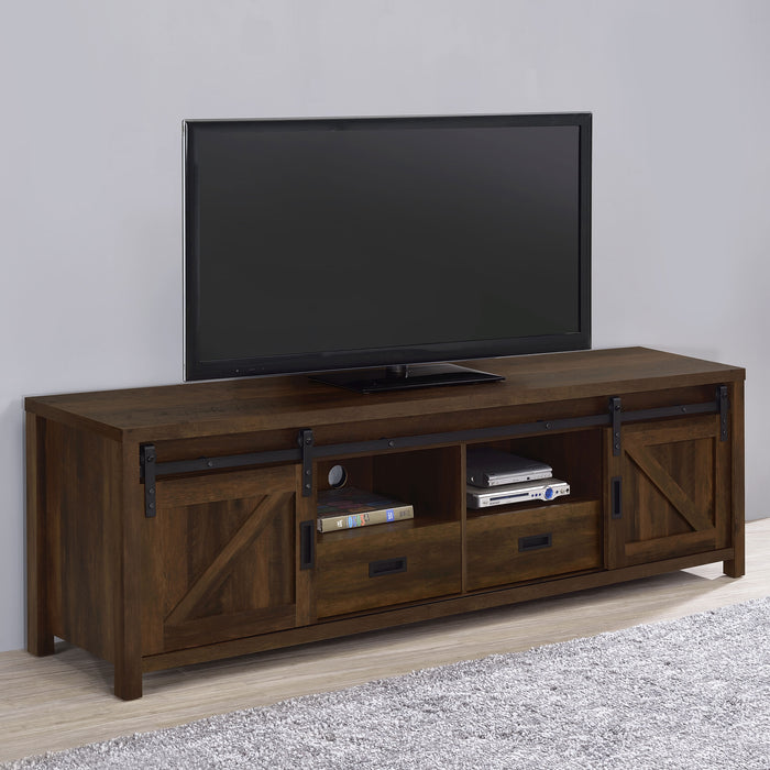 Madra Rectangular TV Console with 2 Sliding Doors - Imperial Furniture (Las Vegas, NV) - Multi Location