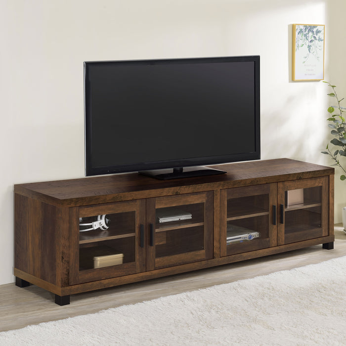 Sachin Rectangular TV Console with Glass Doors - Imperial Furniture (Las Vegas, NV) - Multi Location