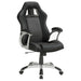 Roger Adjustable Height Office Chair Black and Grey - Imperial Furniture (Las Vegas, NV) - Multi Location