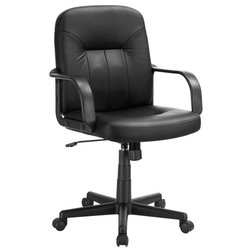 Minato Adjustable Height Office Chair Black - Imperial Furniture (Las Vegas, NV) - Multi Location