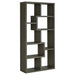 Theo 10-shelf Bookcase Weathered Grey - Imperial Furniture (Las Vegas, NV) - Multi Location