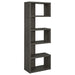 Joey 5-tier Bookcase Weathered Grey - Imperial Furniture (Las Vegas, NV) - Multi Location