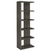 Harrison 5-tier Bookcase Weathered Grey - Imperial Furniture (Las Vegas, NV) - Multi Location