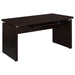 Skylar Computer Desk with Keyboard Drawer Cappuccino - Imperial Furniture (Las Vegas, NV) - Multi Location