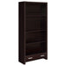 Skylar 5-shelf Bookcase with Storage Drawer Cappuccino - Imperial Furniture (Las Vegas, NV) - Multi Location