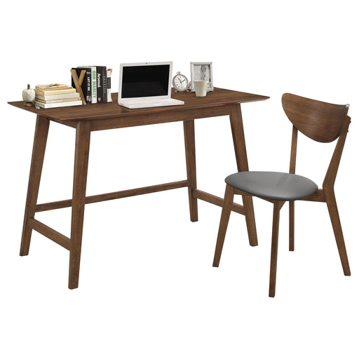 Karri 2-piece Writing Desk Set Walnut - Imperial Furniture (Las Vegas, NV) - Multi Location