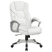 Kaffir Adjustable Height Office Chair White and Silver - Imperial Furniture (Las Vegas, NV) - Multi Location