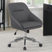 Jackman Upholstered Office Chair with Casters - Imperial Furniture (Las Vegas, NV) - Multi Location