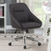 Jackman Upholstered Office Chair with Casters - Imperial Furniture (Las Vegas, NV) - Multi Location