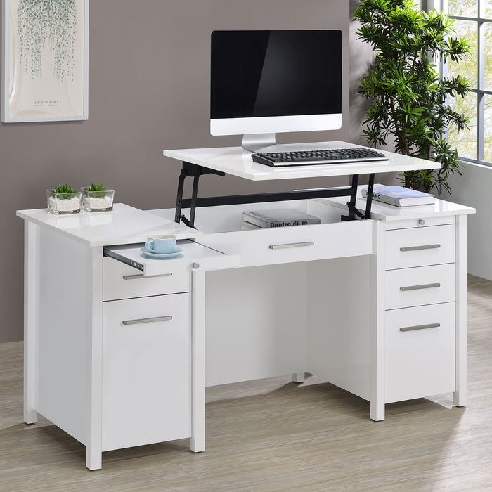 Dylan 4-drawer Lift Top Office Desk - Imperial Furniture (Las Vegas, NV) - Multi Location