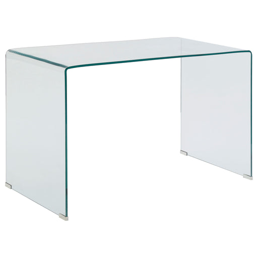 Ripley Glass Writing Desk Clear - Imperial Furniture (Las Vegas, NV) - Multi Location