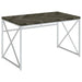 Grimma Writing Desk Rustic Grey Herringbone - Imperial Furniture (Las Vegas, NV) - Multi Location