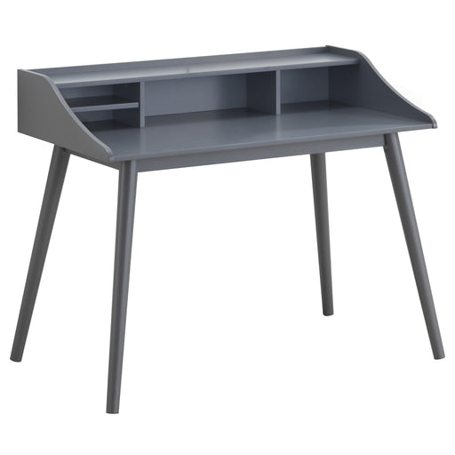 Percy 4-compartment Writing Desk Grey - Imperial Furniture (Las Vegas, NV) - Multi Location