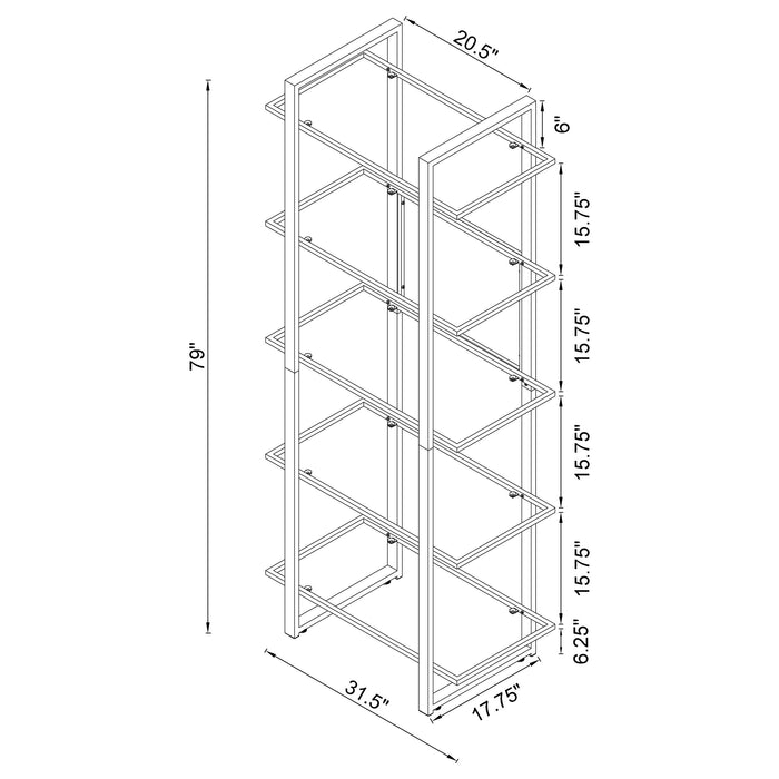 Hartford Bookshelf - Imperial Furniture (Las Vegas, NV) - Multi Location
