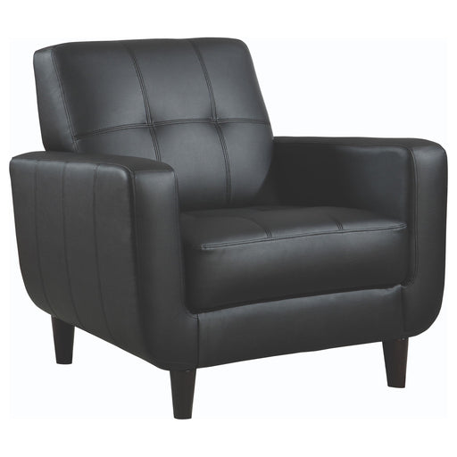 Aaron Padded Seat Accent Chair Black - Imperial Furniture (Las Vegas, NV) - Multi Location