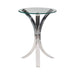 Emmett Round Accent Table Clear - Imperial Furniture (Las Vegas, NV) - Multi Location