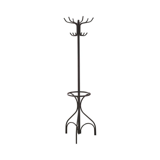 Kiefer Coat Rack with 12 Hooks Black - Imperial Furniture (Las Vegas, NV) - Multi Location