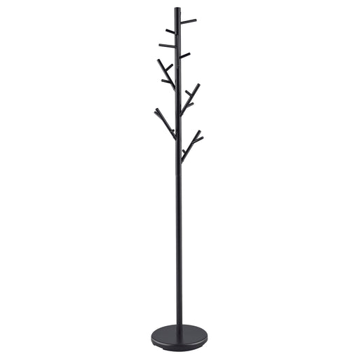 Clover 18-Hook Coat Rack Black - Imperial Furniture (Las Vegas, NV) - Multi Location