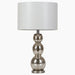 Mineta Drum Shade Table Lamp White and Antique Silver - Imperial Furniture (Las Vegas, NV) - Multi Location