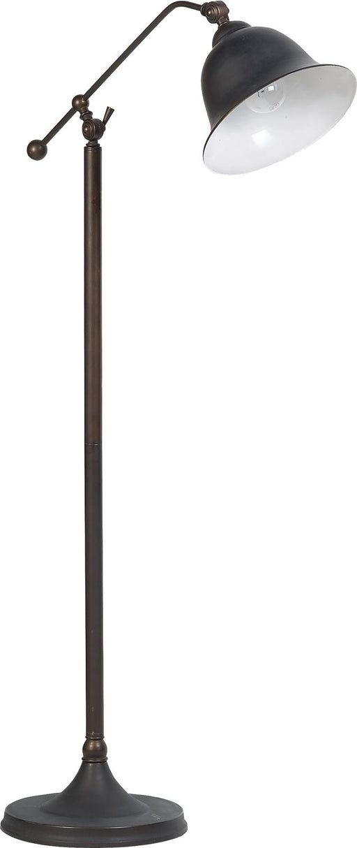 Eduardo Bell Shade Floor Lamp Dark Bronze - Imperial Furniture (Las Vegas, NV) - Multi Location