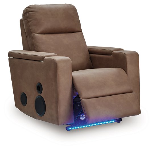 Lorrenton Power Glider Recliner with Audio System - Imperial Furniture (Las Vegas, NV) - Multi Location