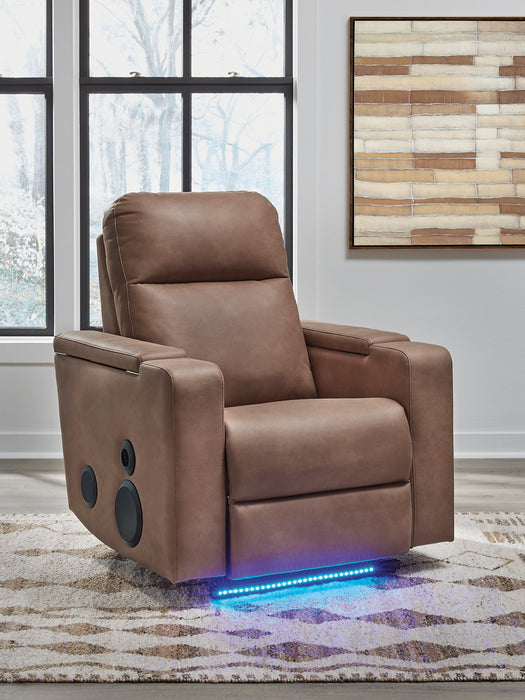 Lorrenton Power Glider Recliner with Audio System - Imperial Furniture (Las Vegas, NV) - Multi Location