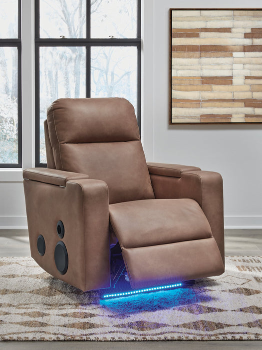 Lorrenton Power Glider Recliner with Audio System - Imperial Furniture (Las Vegas, NV) - Multi Location