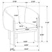Valdez Accent Chair - Imperial Furniture (Las Vegas, NV) - Multi Location