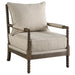 Blanchett Cushion Back Accent Chair Beige and Natural - Imperial Furniture (Las Vegas, NV) - Multi Location