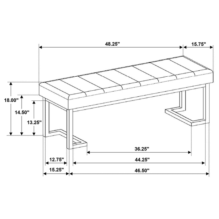 Mesa Bench - Imperial Furniture (Las Vegas, NV) - Multi Location