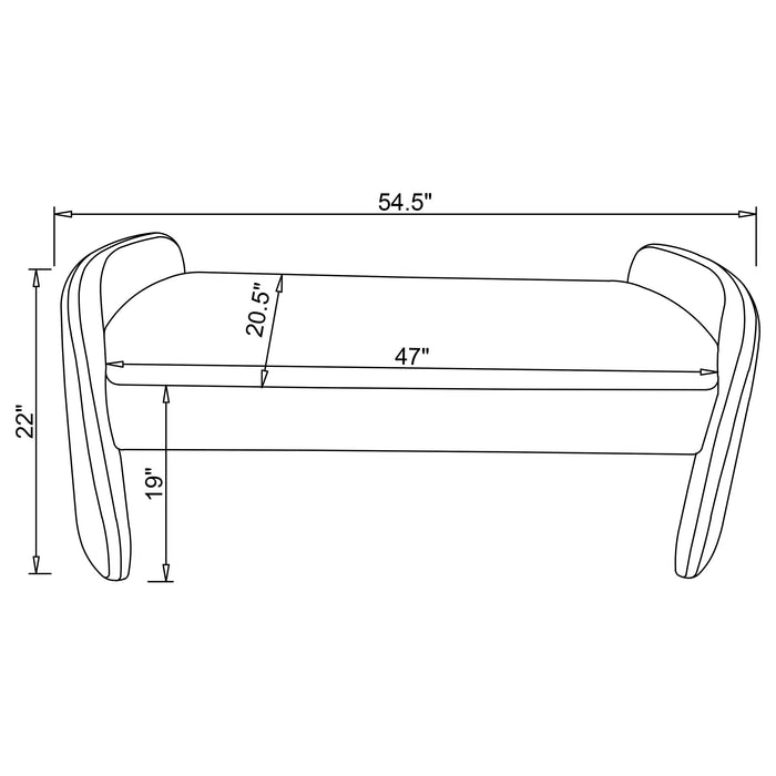 Peoria Bench - Imperial Furniture (Las Vegas, NV) - Multi Location