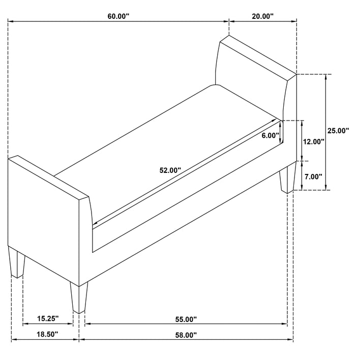 Rex Bench - Imperial Furniture (Las Vegas, NV) - Multi Location