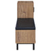 Teller 1-door Entryway Shoe Storage Cabinet Natural Oak - Imperial Furniture (Las Vegas, NV) - Multi Location