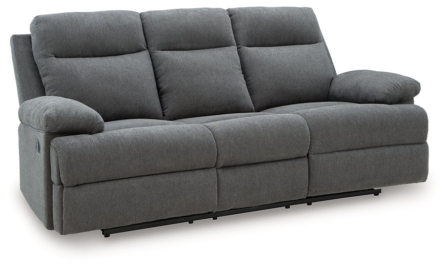 Side-Swipe Reclining Sofa with Drop Down Table - Imperial Furniture (Las Vegas, NV) - Multi Location
