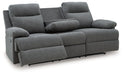 Side-Swipe Reclining Sofa with Drop Down Table - Imperial Furniture (Las Vegas, NV) - Multi Location